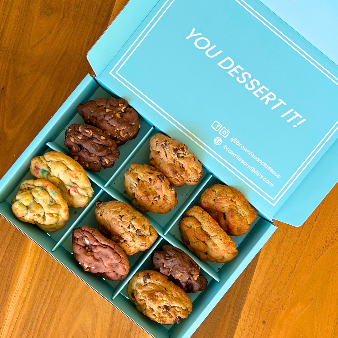 12-pack Cookie Bite Box – Brownies & Bites